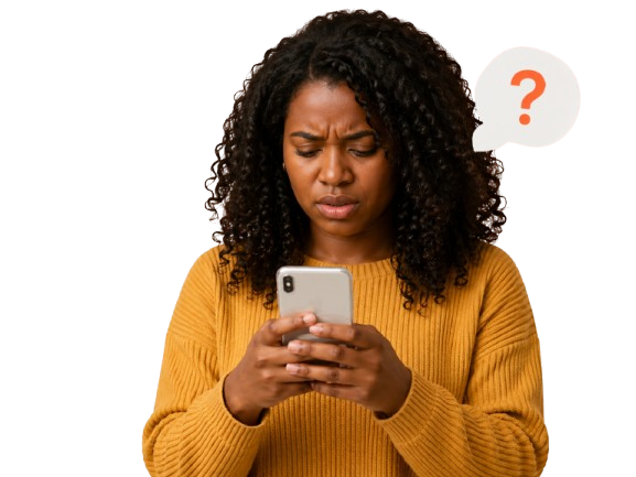 Frustrated user